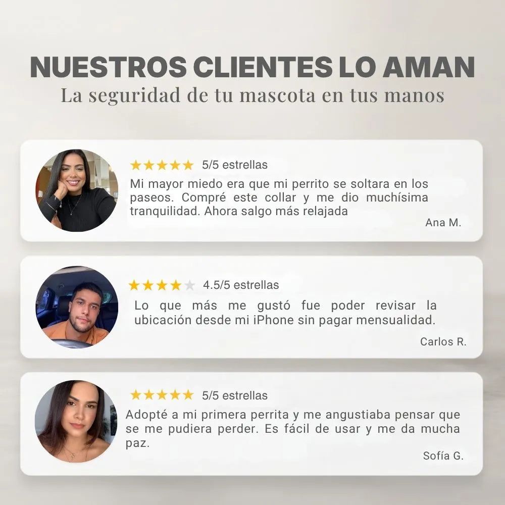 Huellix - Collar GPS Localizador