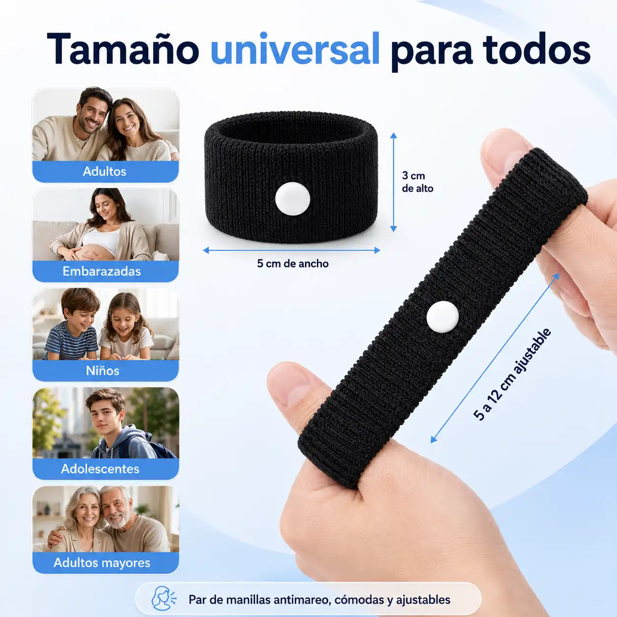 Pulsera Antimareo
